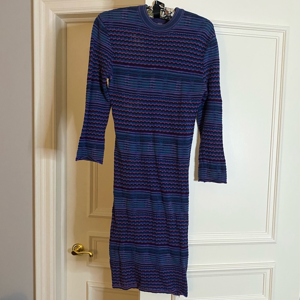 Free People striped purple dress